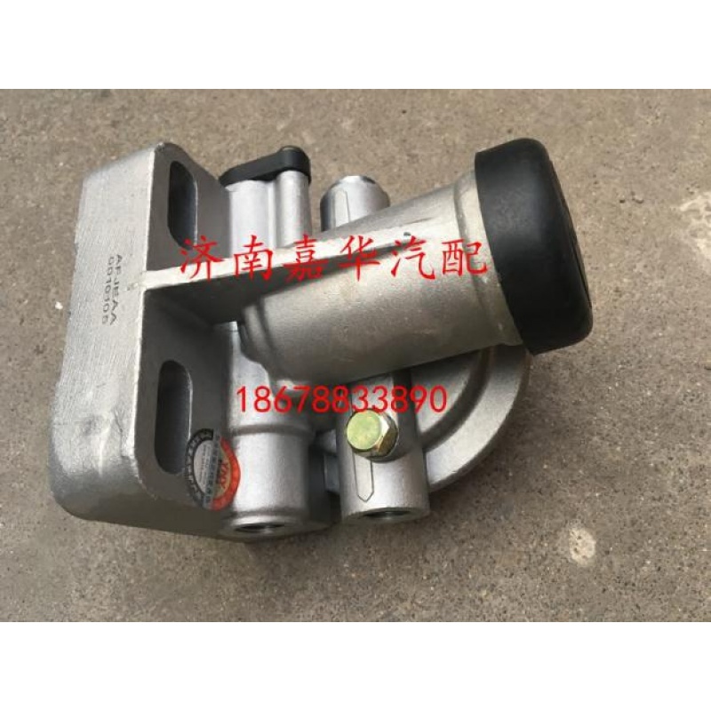 豪沃 金王子豪沃A7德龙豪瀚油水分离器底座铝座总成PL421底座总成