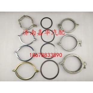 豪沃金王子斯太尔豪运豪卡排气管卡子增压器卡箍消声器卡箍垫子片