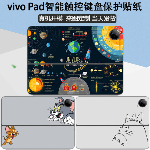 适用vivo键盘保护贴纸