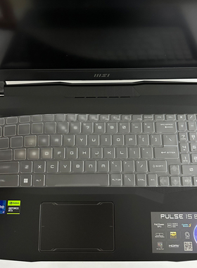 MSI微星泰坦GP68HX星影15/魔影15键盘膜GP76笔记本2023保护套强袭GE66屏幕膜GF电HX脑GE76脑gs8武士15M保护膜