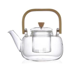 玻璃煮茶壶家用耐高温电陶炉烧水泡茶壶专用明火煮茶器茶具大容量