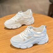 透气网面鞋 夏季 子镂空老爹鞋 女鞋 运动凉鞋 包头沙滩鞋 女2023年新款