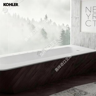 1.5米嵌入浴缸含排水 科勒浴缸洗澡科瑞浴缸角位 科勒 KOHLER