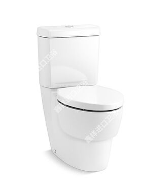 科勒马桶欧芙墙排抽水分体座便器直冲式节水防臭26826T/26828T