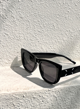 猫眼墨镜女潮夏季海边度假防晒