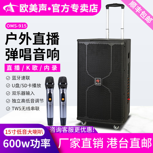 欧美声大功率高端户外演出音响