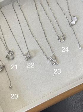 纯银项链女送闺蜜生日礼物