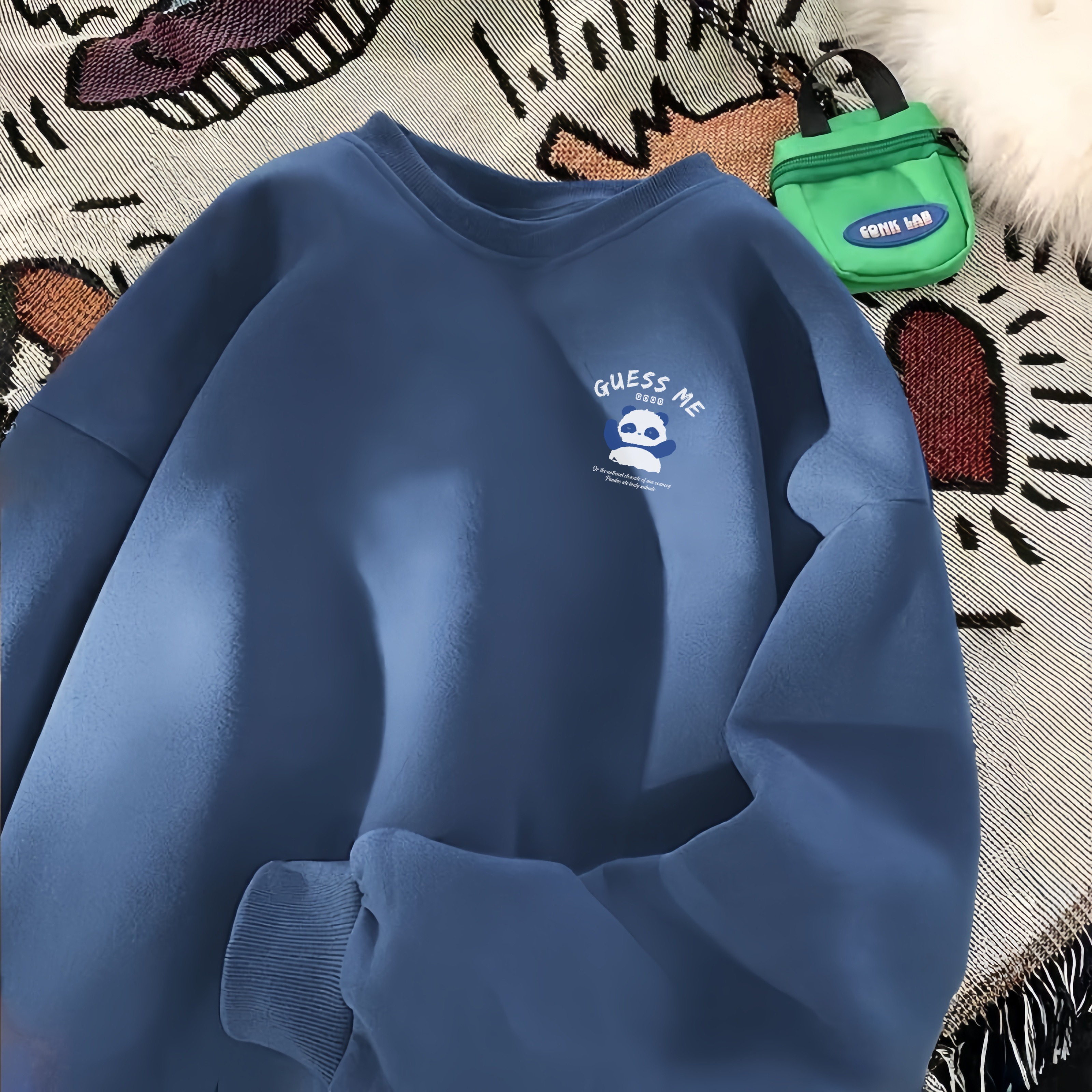 春秋季2025新款卫衣男孩初高中学生长袖t恤青少年大童帅气潮上衣