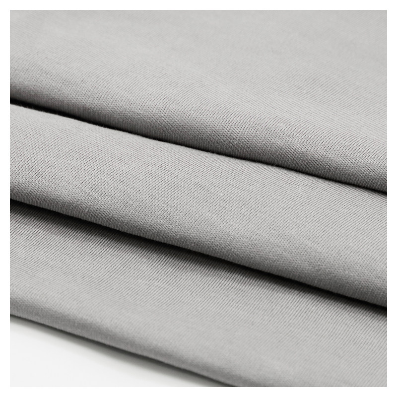 wyoooni针织精梳棉平纹汗布磨毛t恤卫衣布料中大轻纺城色卡9182