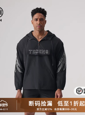 TCH宽松烫钻图案经典羽翼连帽卫衣2025春秋新款小众款T72A126022