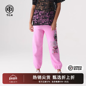 2025秋季 新款 新时髦烫钻宽松经典 TCH潮牌卫裤 系列长裤 T72A206105