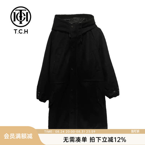 大衣老鹰字母时尚设计感外套