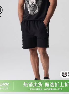 TCH烫钻时尚简约款小众休闲短裤2025夏季新款个性舒适T72B216061