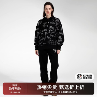 新款 百搭卫衣2025秋季 T69A08E6010 烫钻个性 TCH潮牌轻奢秋季