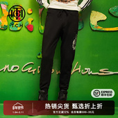 2025秋冬新款 TCH烫钻虎头小众个性 束脚卫裤 显瘦感休闲T69D206017