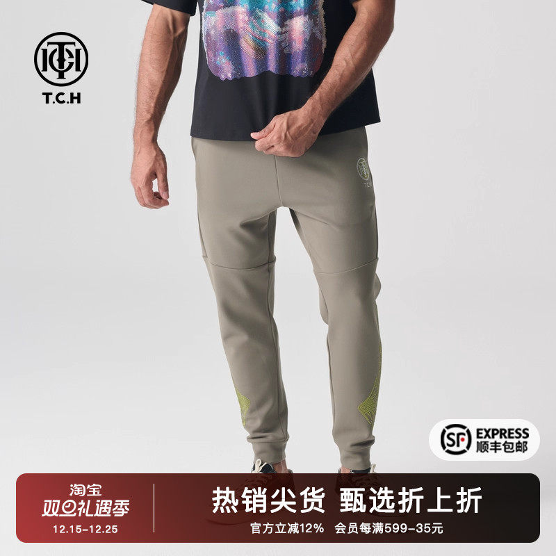 烫钻时尚个性小众款卫裤休闲裤