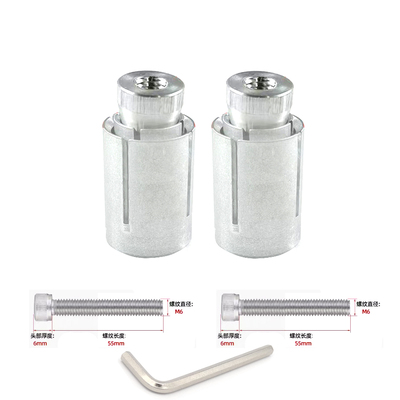 摩托车后视镜 反光镜倒车镜堵头膨胀螺丝车把尾端螺丝13-19MM通用