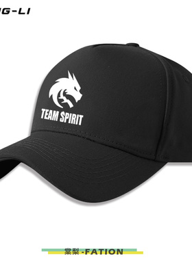 可定制TeamSpirit战队TS绿龙logo帽子男女可调节棒球帽弯檐鸭舌帽
