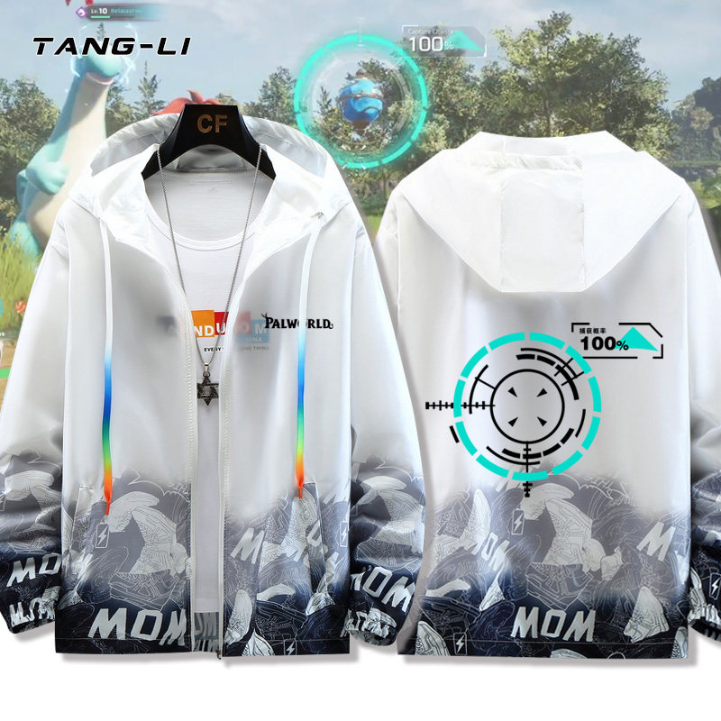 幻兽帕鲁steam游戏捕捉球周边防晒衣服男女夏季潮牌宽松薄款外套