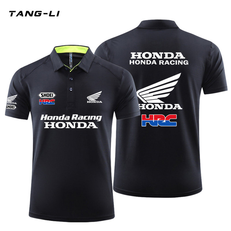 可定制本田cbr1000rr摩托车短袖速干POLO衫骑行服男生夏季薄款T恤