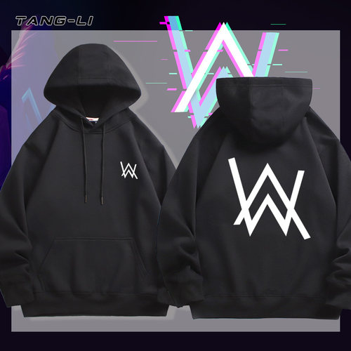 艾伦沃克Alanwalker电音连帽卫衣