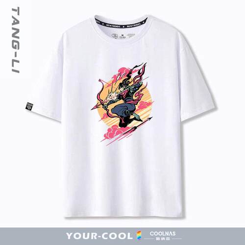 死亡重生细胞游戏Dead Cells周边短袖T恤夏季纯棉宽松半袖上衣服