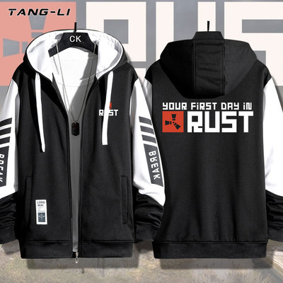 腐蚀rust僵尸游戏周边开衫卫衣