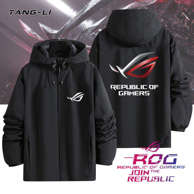 ROG玩家国度游戏周边冲锋衣夹克