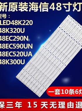 适用海信LED48EC290N电视机灯条EVERLIGHT LBM480P0601-Z-1S（0）