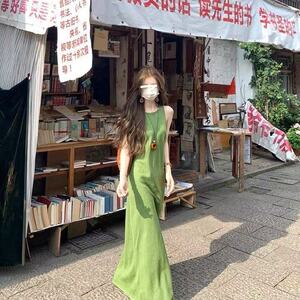 2025复古夏季新款无袖森