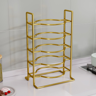 厨房备菜盘置物架灶台配菜盘子收纳火锅专用神器家用多层食材支架