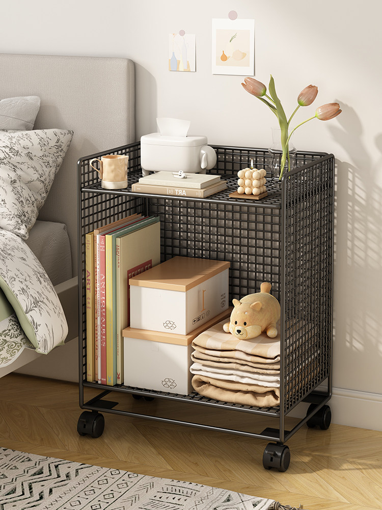 床头柜简约现代家用卧室收纳储物柜子出租房简易置物架床边可移动,住宅家具,床头柜,淘宝优惠券,粉丝福利购,淘宝优惠卷