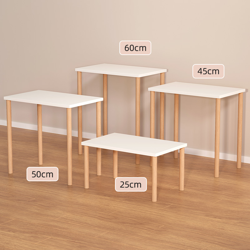 桌面置物架隔板柜子分层架电脑增高架显示器抬高木架子笔记本支架