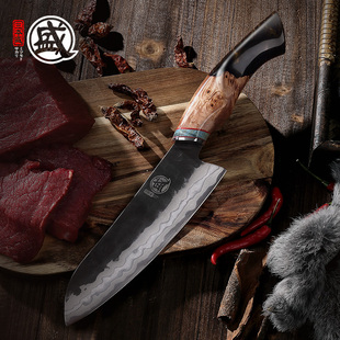 日本三本盛三德刀剔骨刀日式鱼生专用刀三文鱼刺身料理寿司刀商用