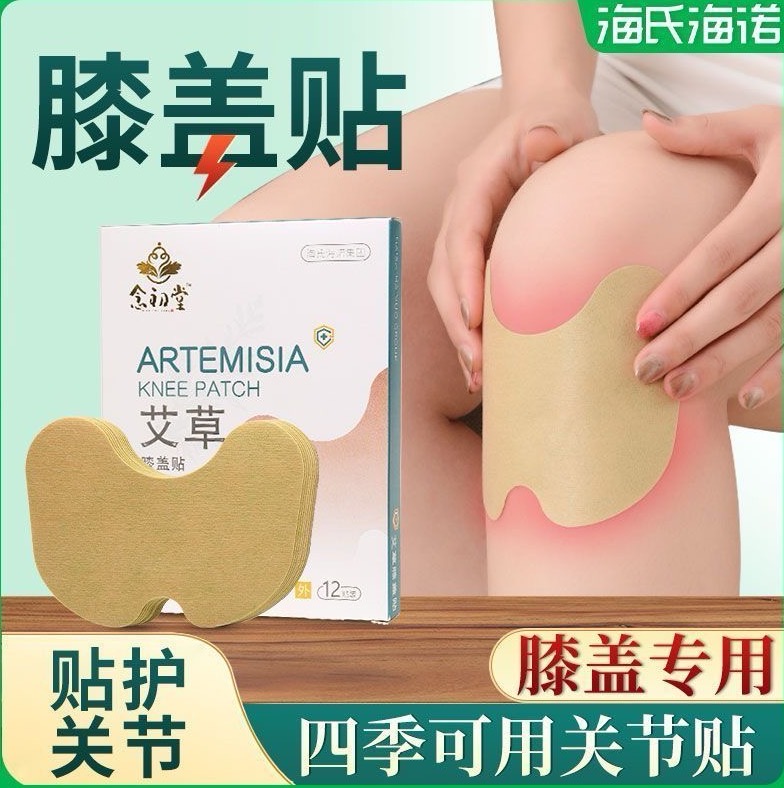 念初堂艾草颈椎贴热敷正品自发热贴艾叶艾灸贴贴膏肩颈贴现货直发