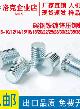 压铆螺钉FH-M6-10/12/14/15/16/18/20/22/25/28/30/32/35/38~55