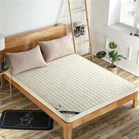 density memory foam bed mattress topper pad sponge folding thumbnail 2