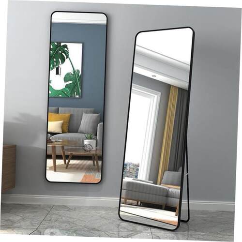 metal frame rack full-body mirror wall mirrow Bedroom mirror