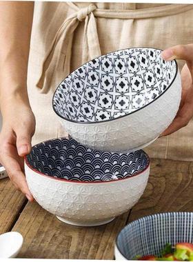 Nordic style 6 inch soup bowl restaurant ramen salad bowl