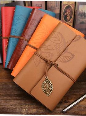 Retro Diary Notepad PU Leather Notebook Note Book Stationery