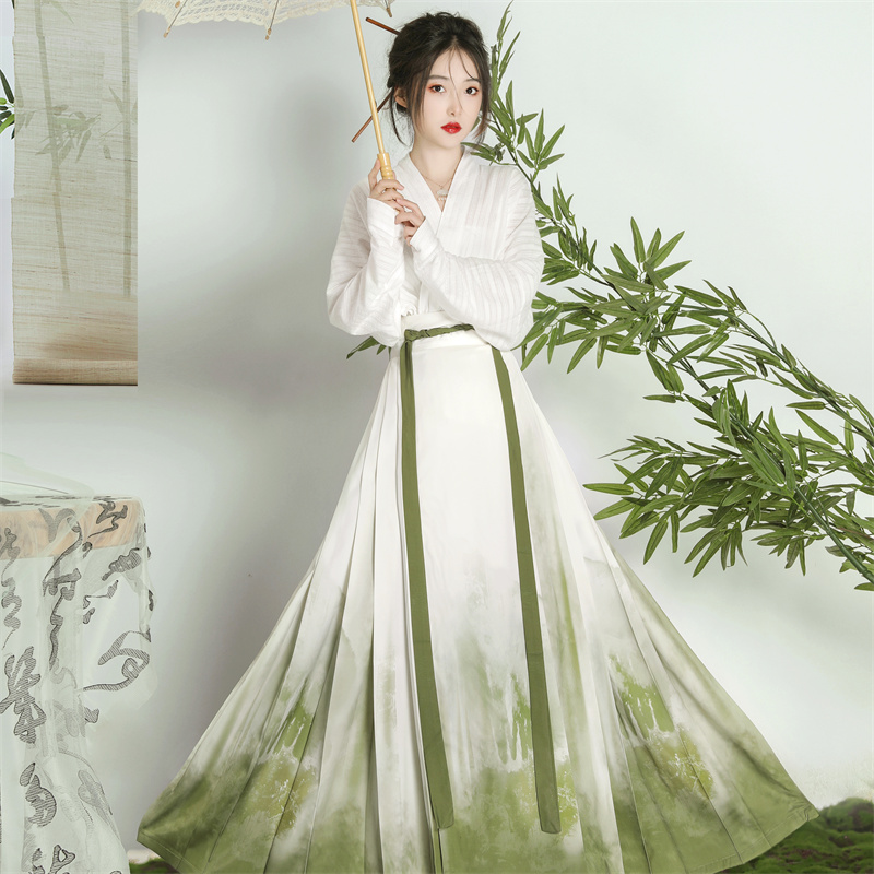 聚酯纤维明制汉服马面裙