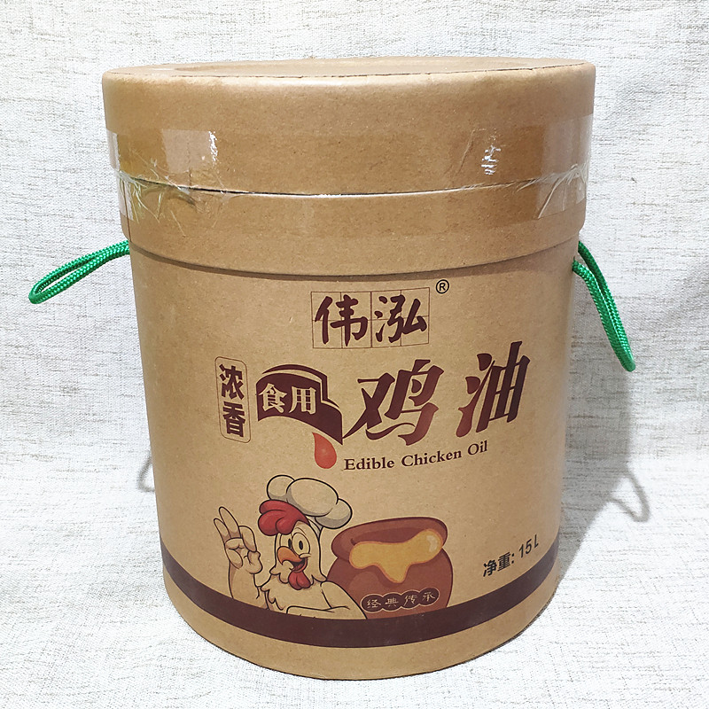 浓香型鸡油伟泓调味油精炼鸡脂肪