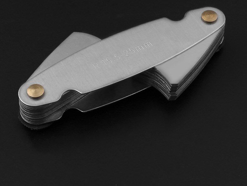 r规半径规圆弧螺纹规r角规r0.3-1.5r1-7r7.5-15r25套装测量工具