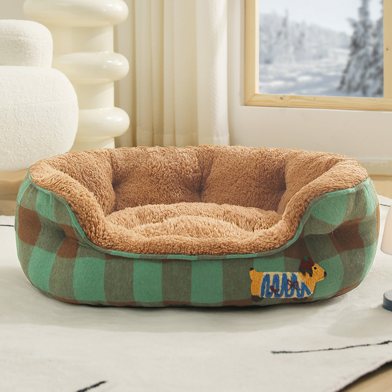 狗窝冬天保暖宠物过冬沙发床泰迪比熊小型犬睡觉垫子四季通用猫窝