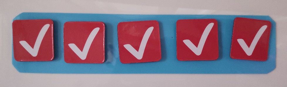 自闭症 孤独症个训 集体课训练用代币 代币板8