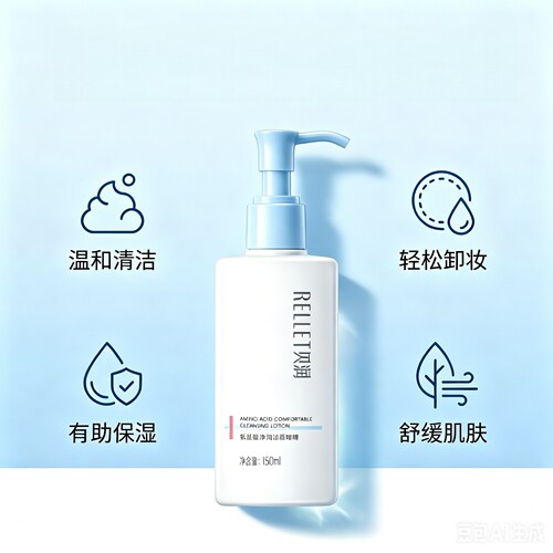 贝润氨基酸净润洁面啫喱150ml