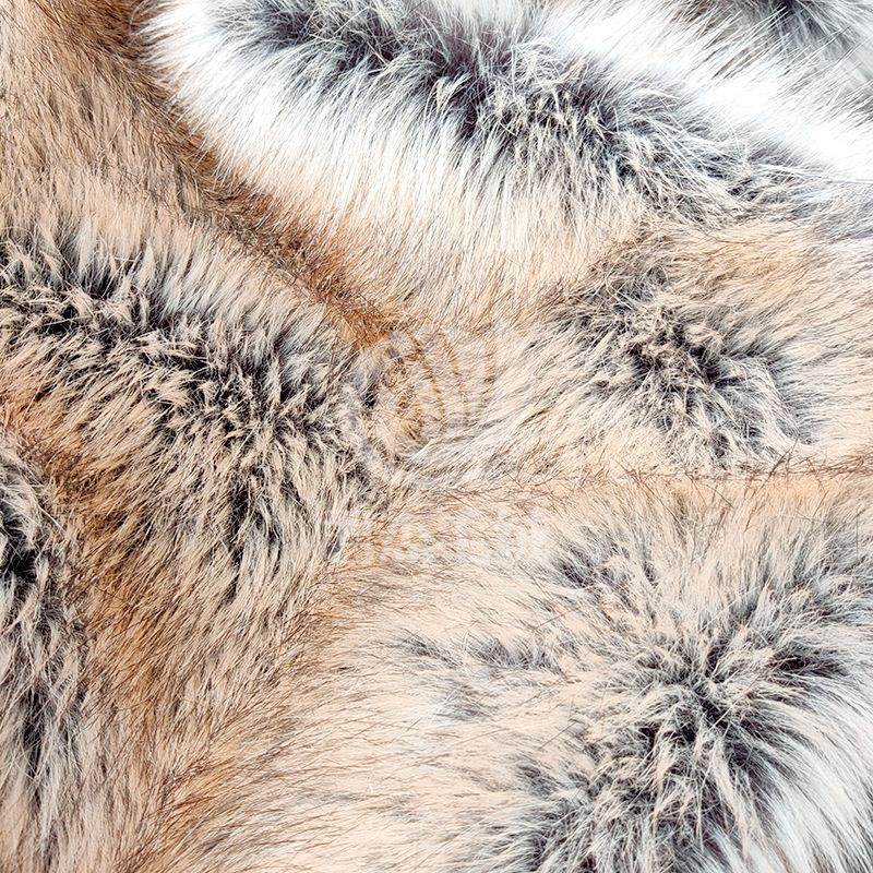 染尖貂毛仿狐狸毛印尖长毛绒宠物窝棚地毯椅子家纺抱枕工艺礼品玩