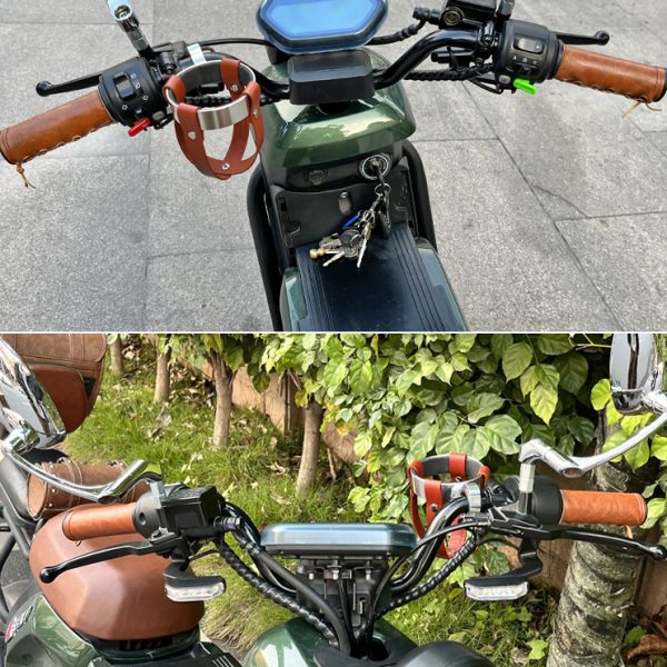 小牛U+B UQi U2 U+A 台铃雅迪9号电动车改装复古装饰皮革车把皮套