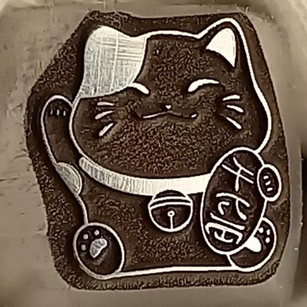 定制千万两招财猫可爱錾子模具钢印吉言手镯錾刻打金银首饰工具