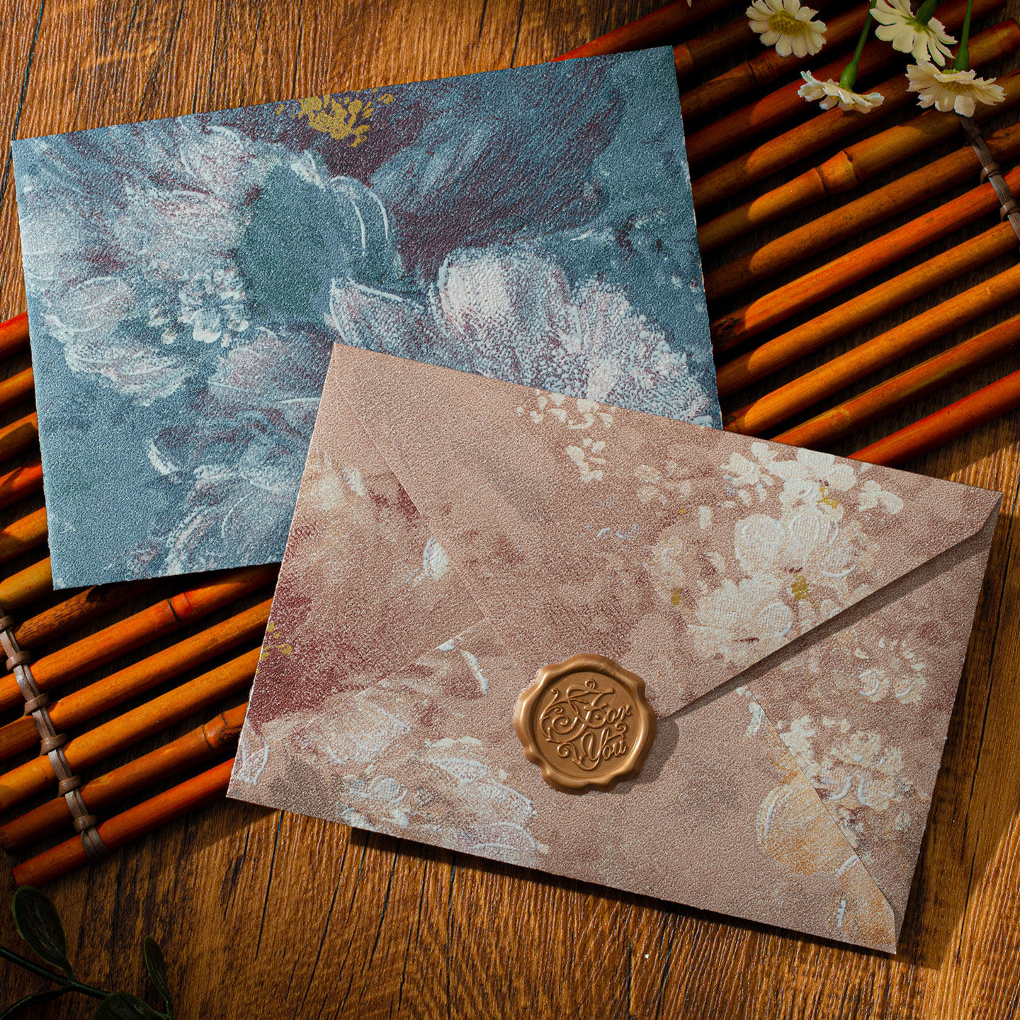 艾黎春色云梦信封信纸套装创意手写信笺唯美浪漫文艺书信表白情书生日祝福送男生女朋友七夕情人节仪式感礼物